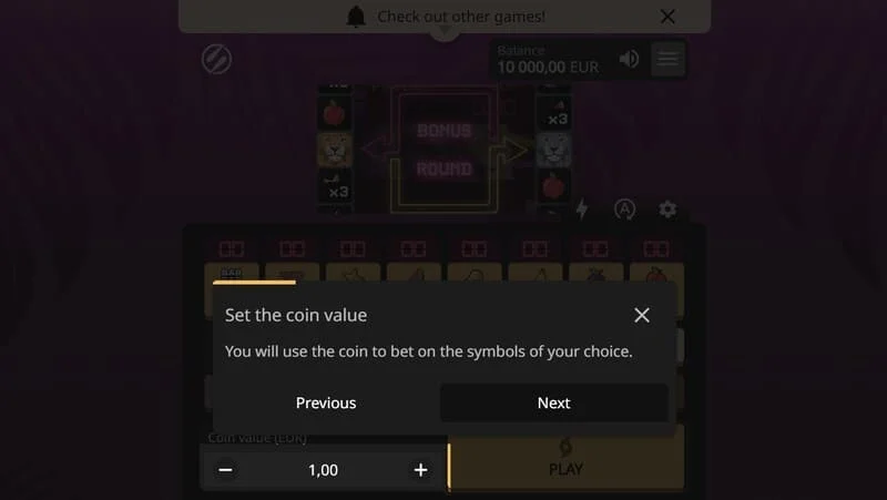 Lion Zama Fruits Bonus Spins - Start des firmeneigenen Bonus Spins Modus der Serie